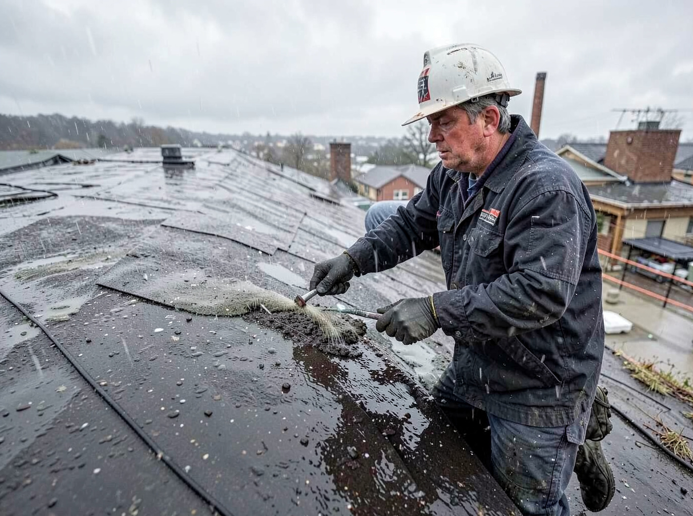 Heavy-Rain Roof Leak Repair in Shreveport